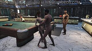 Fo4 Pool Table Party with Fucking and Blowjob Action!