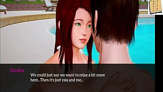 3D animated erotic story with step-sis and step-mom