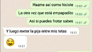 mi novia argentina me pone dura en el campo