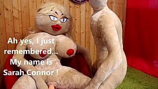 Sex Robot Terminator From The Future Fucks Sex Doll In The Ass