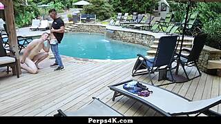 Will the gay security officer search this twink's cavity deep? - Perps4k