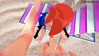 Gwen Tennyson In Bikini POV Promo