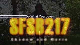 Hot granny on her knees sucking huge cock in homemade clip