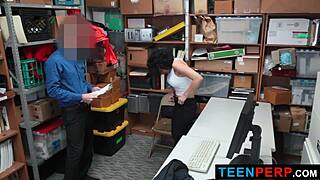 Suspect Maya Morena Punished For Stealing In Garage