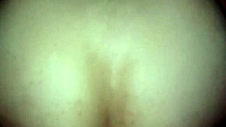 anal pounding with a massive 19cm cock in her tight white ass