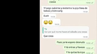 mi novia argentina me pone dura en el campo