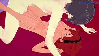 i love suletta mercury and renee costa in intense sex with creampie