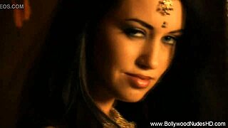 this beauty from India just dances and teases solo.