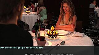 wife cheats with stepmother at dinner