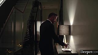 Ivy wolfe begs manuel for deeper doggystyle. Deepthroat and facial follow.