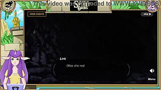 Fucking Linkle from Legend of Zelda with blowjob and orgasm.