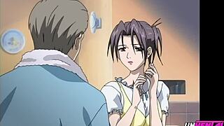 Stepmom and son sneak a forbidden fuck. Uncensored hentai reveals every horny detail.