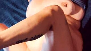 Trailer park milf just straddles and rides BBC hard!