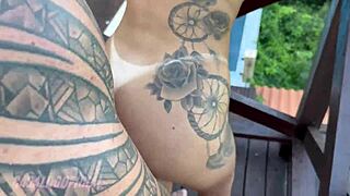 Did those hot girls at the farm squirt from wild group action and take loads?