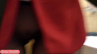 jeny smith starts her new job and gets pranked with a hidden cam while naked