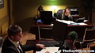 i feel so turned on by gay office hunks in hardcore fuckfest.