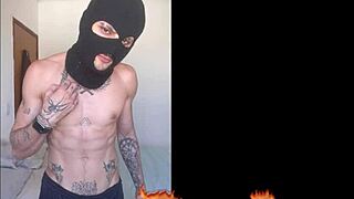 Man, I’m just so hyped, like, cummin’ at the end of this solo striptease, ya know?