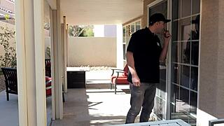 Yes, he destroys my tight ass with big cock.