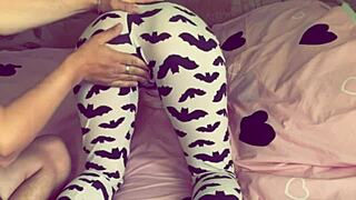 teen 18+ amateurs get wild with doggystyle at home