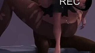 The busty slutty cop in episode 2 side story gets rough treatment.