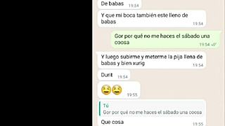 mi novia argentina me pone dura en el campo