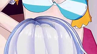 step brother and sister in wild anime action