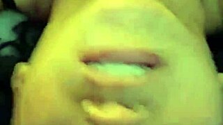 cumming on the brunette's feet in this feet cum scene