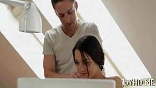 Wow, bitchy legal teens bounce hard on thick cock in wild action!