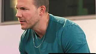 College cuties Myra Moans and Madi Collins dive into first rough threesome