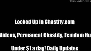 Squeeze Your Cock Into This Tiny 18+ Cage For Femdom Teasing