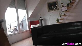 Amateur girl gets POV fingered