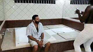 just chilling with samba and some intense ANAL action