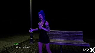 Actinglessons - caressing a cute girl on his cozy couch