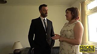 Damn, WATCH this chubby milf sub GET anally banged after deepthroat!