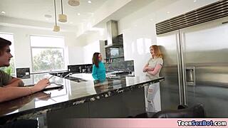 Stepmom Daisy’s free fuck day with BFF chick! Two milfs ready for me today!