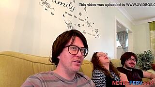 first time slut eagerly stroking and sucking cock