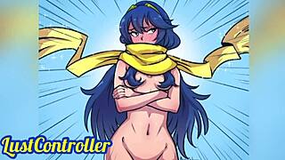 Lucina from Fire Emblem in a kissing compilation 😘