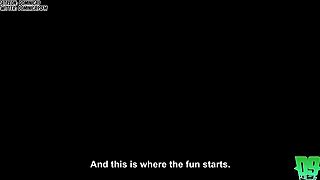 Momo and Toga show Nomu fucking tricks.