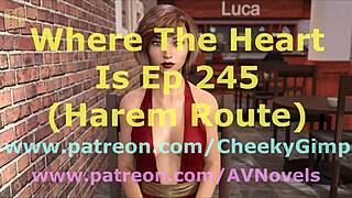 where the heart is 245, she swallows monster cock cum after deep blowjob