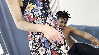 i can't believe my 40-year-old stepmom Karina Fox seduced a black boy like that!