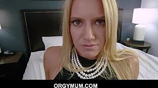 Stepmom candice dare sneaks around, banging stepson while husband’s clueless.