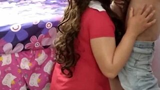 watching my brother secretly fuck my sister turns me on so much in this real homemade video