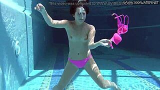 Jessica lincoln hottest underwater girl in pool