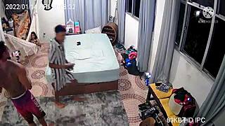 Beautiful girl shows off her big boobs and gets fucked on camera