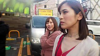 slender orthodox beautiful woman with bulging chest in amateur video