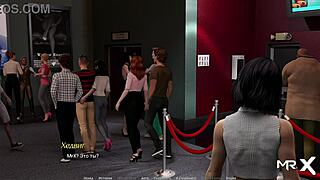 Actinglessons - caressing a cute girl on his cozy couch