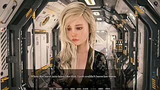 tales from the unending void 04, the crying petite 18+ blonde wants to be with me in 3d cartoon outfit.