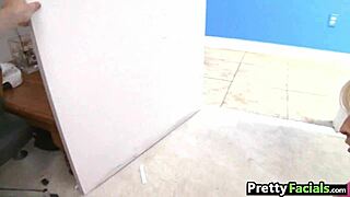 i watch brooklyn dayne's amateur facial cumshot.