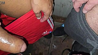 firefighters banging in the back room, sheer view.