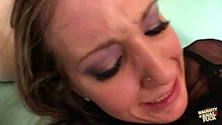 Kinky Anal Blonde Takes Two Cumshots With High Heels In Mouth